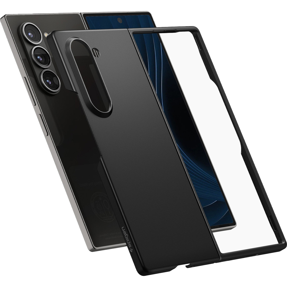 Etui Spigen Air Skin do Galaxy Z Fold6, czarne